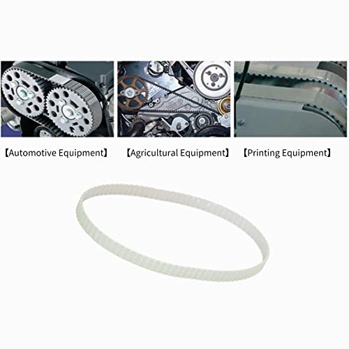 Fafeicy Mini-Drehmaschinenriemen – 1,5 M X 90 Zähne, Polyurethan, Transparent, Für 0618 & 7x12 Modelle