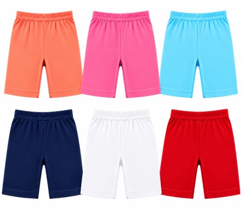 Image of MERIDA Cotton Cycling Shorts for Girl's (Pack of 6)