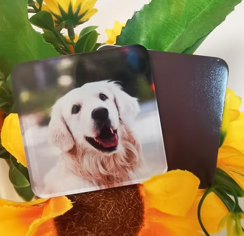 Imán personalizado para refrigerador 2x2 pulgadas miniatura 3