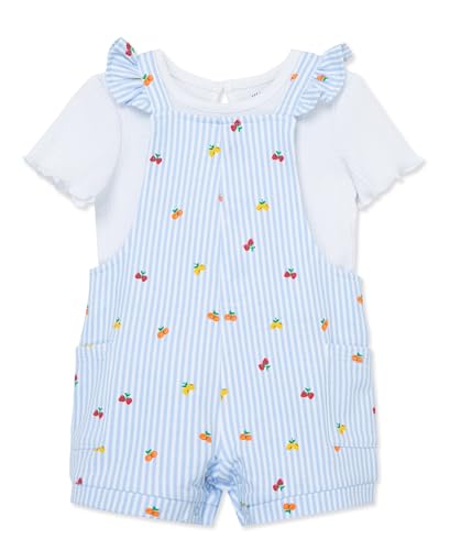 Little Me Clothes for Baby Girls' Knit Short Jumper Sets, 12 Months - 4 Toddler3