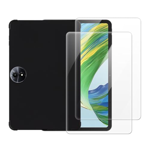 Funda para TCL Tab 11 FE 11.0 ideal para estudiar y viajar con cristal templado negro