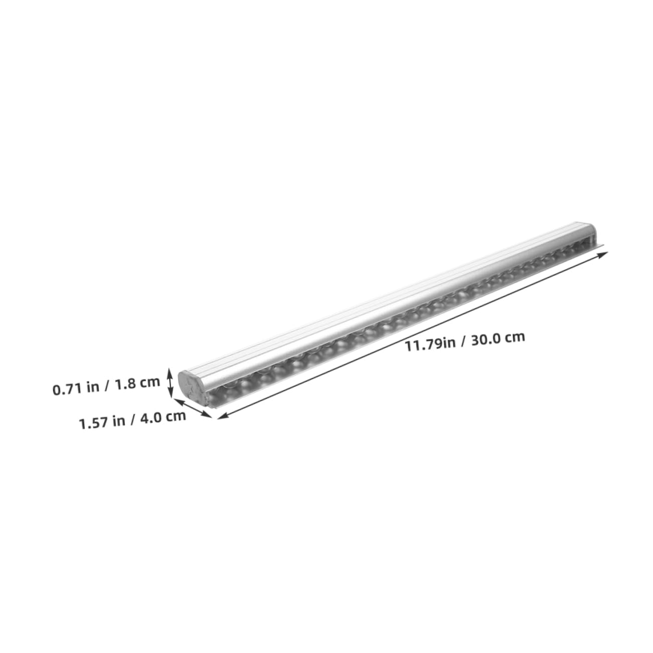 HEALLILY Aluminum Alloy 2-piece Order Holder Restaurant Menu Board Ticket Receipt Holder No-punch Design Wall Mountable for Efficient Kitchen Management