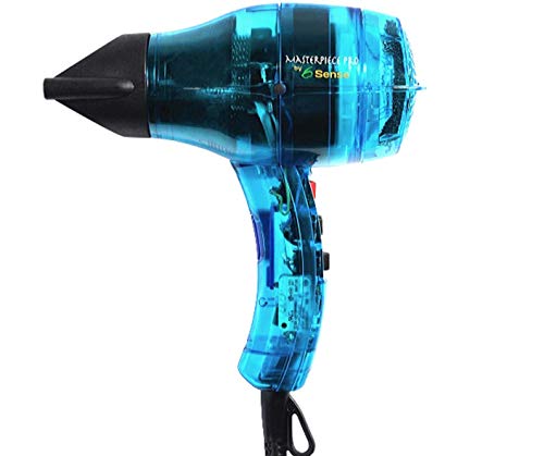 Professional Ionic Hair Dryer Handcrafted in France for Europe's Finest Salons, Featherweight, Dual Ion Generator Function Builds Shine & Volume 1600 Watts