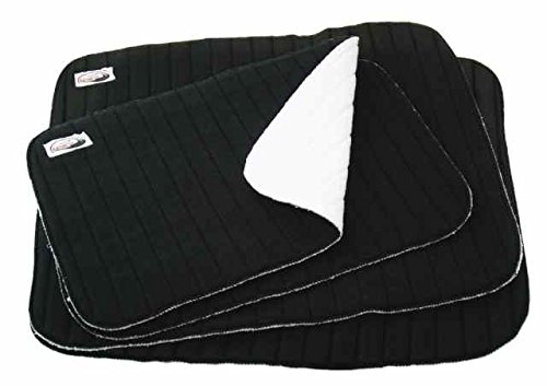 Umbria Equitazione Set di 4 sottofasce in Feltro Imbottite con gommapiuma Cura del Cavallo e Scuderia