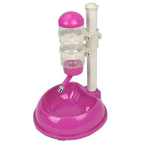 Bebedouro Comedouro automatico para cães e gatos CBR04300 rosa pink