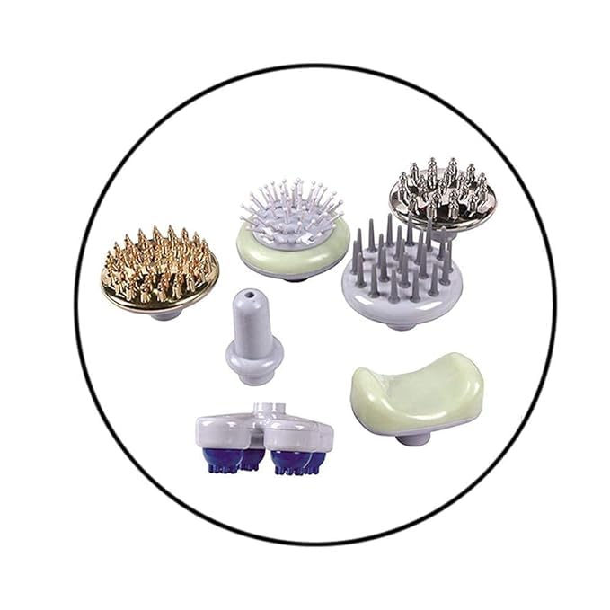 Stream Elite Cordless and Portable Full Body Massage Machine 7 attachment with 7 attachments, for pain relief and relaxation for electric back month, back, leg and foot Stream Elite Cordless and Portable Full Body Massage Machine 7 attachment with 7 attachments, for pain relief and relaxation for electric back month, back, leg and foot