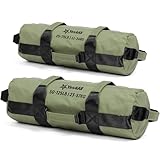 Yes4All Sandbags for Working Out, Unfilled Adjustable Sand Bags for Weight Training with Handles, Multiple Colors & Sizes 5-200lbs
