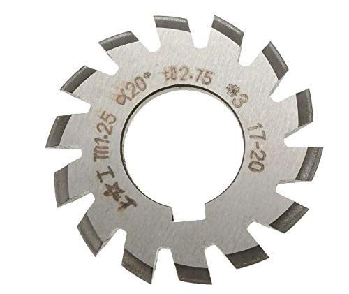 WEKOW 1 Pz Modulo 1.25 PA20# 1-8 HSS Foro 22mm