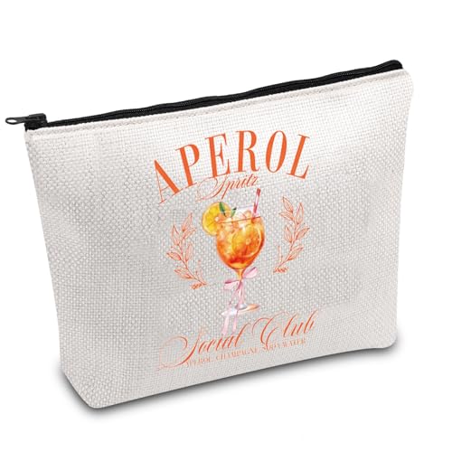 Aperol Spritz Bachelorette Trip Makeup Bag Aperol Gift Aperol Spritz Themed Gift Italian Summer Spritz Gift Cocktail Gift (Aperol Spritz Bag UK)