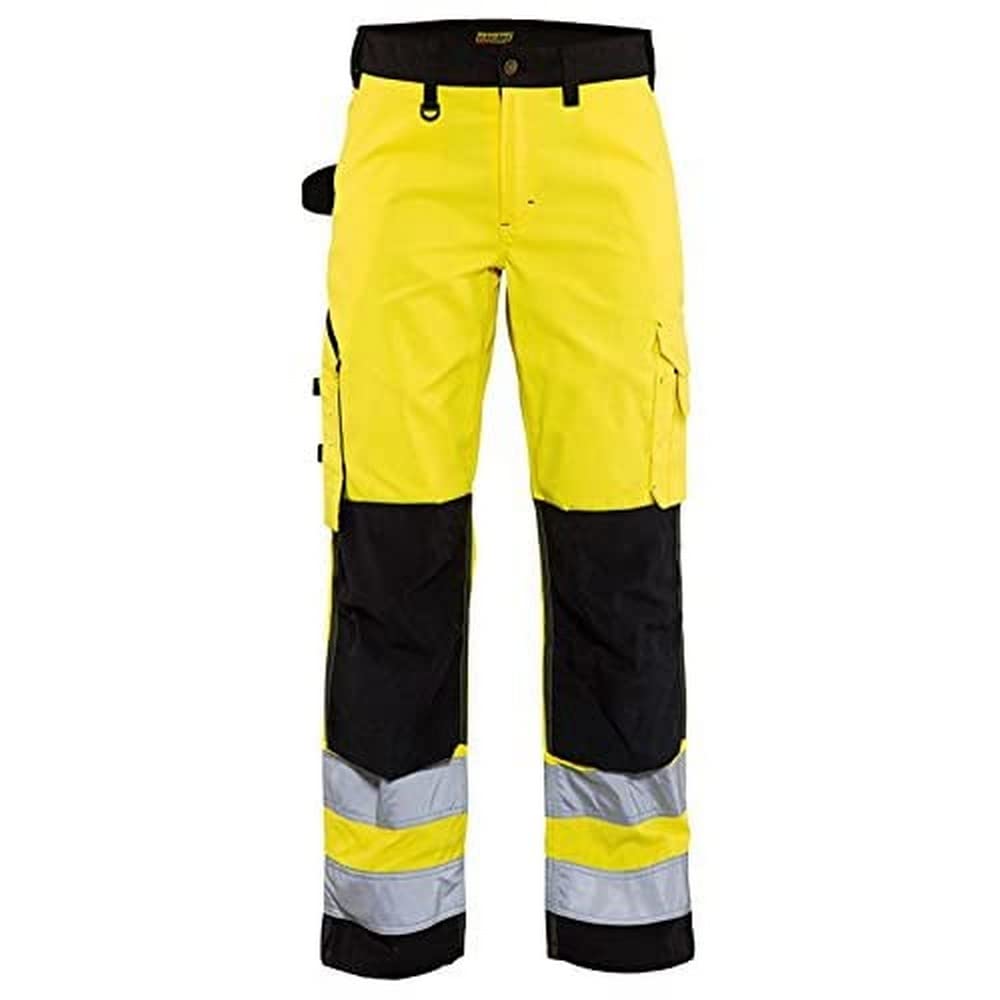Blakläder 715518113399 C44, C44 "High-Vis Donna Pantaloni Senza Nail tasche, colore: giallo/nero