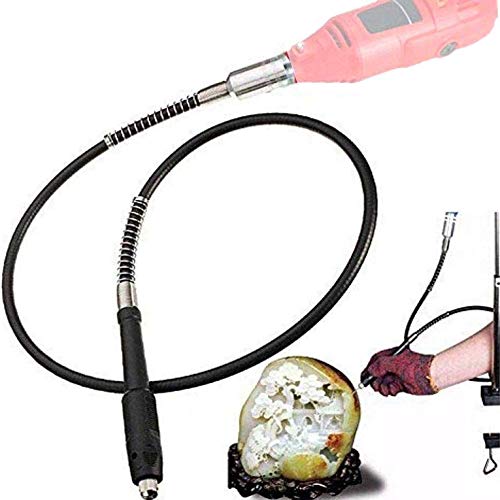 Image of DIY Crafts Pattern No # 3, Black Silver F, 108cm * 2cm for Dremel 3000 4000 Electric Drill Rotary Grinder Tool Attachments Flexible Shaft Fits P (Pattern No # 3, Black Silver F)