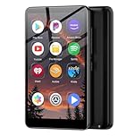 Lettore MP3 con Bluetooth e WiFi, Lettore MP3 160GB Spotify, Lettore MP4 con schermo touch 4,02 pollici 1080P Android 13, Lettore musicale portatile, Audible, Amazon Music, Player Store