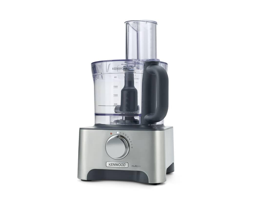Kenwood FDM780BA MultiPro Classic Food Processor, Robot da Cucina con Frullatore, 1000 W, 3 Litri, Metallo Pressofuso, Argento