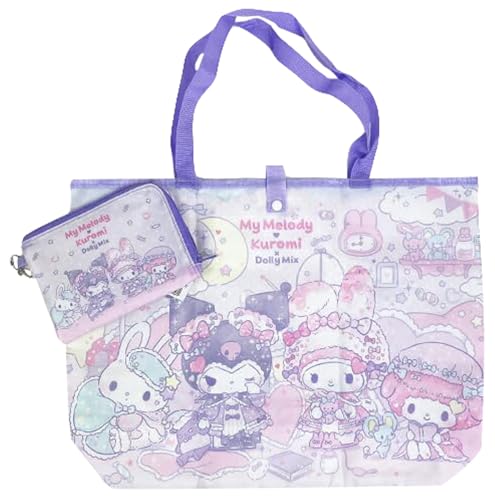Sac de courses pliable gain de place My Melody Chromi pour sac à main