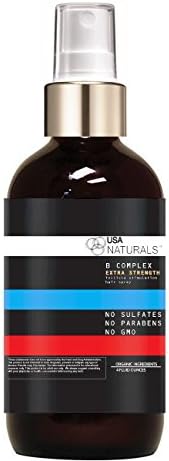 B Complex Hair Growth Spray (Follicle Stimulation, Hair Growth Cycle, Essential Vitamins for Growth B2, B3, B5, Biotin)