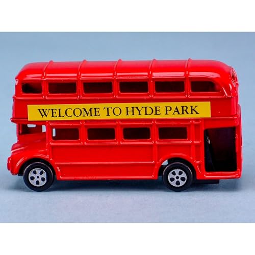 Taille-crayon bus londonien vintage accessoire bureau métal rouge