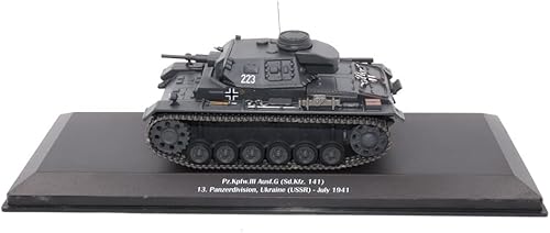 Miniatura 2 de Motor City Classics Pz.Kpfw.III Ausf.G (Sd.Kfz. 141) 13 - Panzerdivision - Ucrania (URSS), julio de 1941 (escala 143)