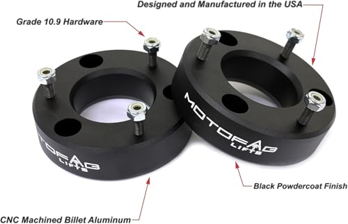 MotoFabLifts F150-2.5 - 2.5" Front Leveling Lift Kit That Will Raise The Front Of Your F150 2.5"