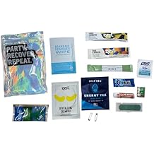 Hangover Kit 10pc Pre-Filled Bags with Hydration & Recovery Items Girls Trip Favors, Bachelorette Gifts, 21st Birthday Celebration Essentials, Wedding Weekend Party Must-Haves 10-Pack