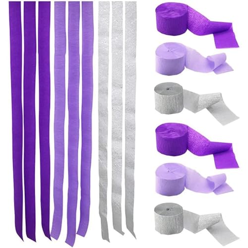 Papier crépon multicolore lot de rouleaux souples pour pliage