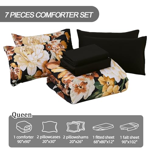 Juego de edredón reversible GC02AB091056Q7U-B ropa de cama confortable 8