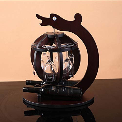 Zyledw Wine Racks,Multifunctional Can Be Hung Goblet Rack Home Easy To Install Wine Cabinet Decoration Rackk Red #TOP2