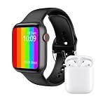 Genérico Watch+ W26 Pro MAX Smartwatch Black + Headphones Set Air Pro || Bluetooth Android/iOS IP67