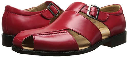 Stacy Adams Men's Catalina Dress Sandal, Cognac, 10 M US - FrenzyStyle