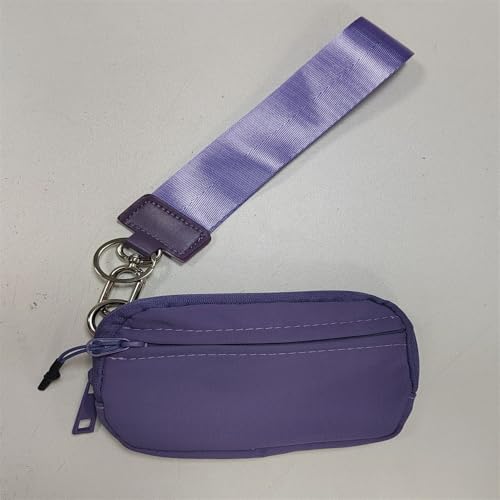 Wristlet Wallet Multifunctional Travel Storage Wristlet Wallets For Women Nylon Material Zippered Card Case With ID Window2