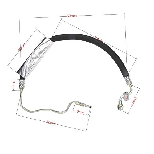 SHINEHOME Power Steering Pressure Hose Assembly for Nissan Altima 2002-2006, Nissan Maxima 2004-2008