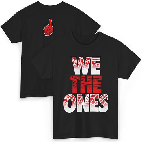 We The Ones Tshirt The Usos YEET Jey USO Jimmy USO Pro Wrestling Fan T-Shirt Tee Shirt for Man Woman Black