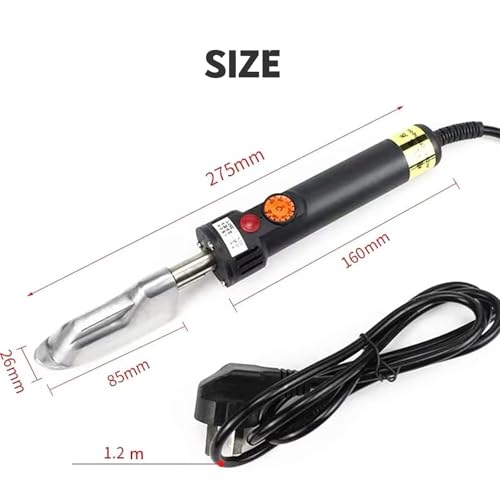 Éliminer les plis du cuir avec le mini fer 150W réglable - 3