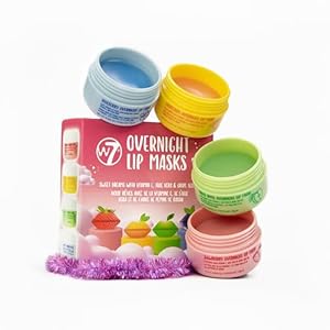 W7 Sweet Dreams Overnight Lip Masks – Stocking Stuffer Gift Set – Lip Treatment with Aloe Vera & Vitamin E – Hydrating, Moisturizing Formula