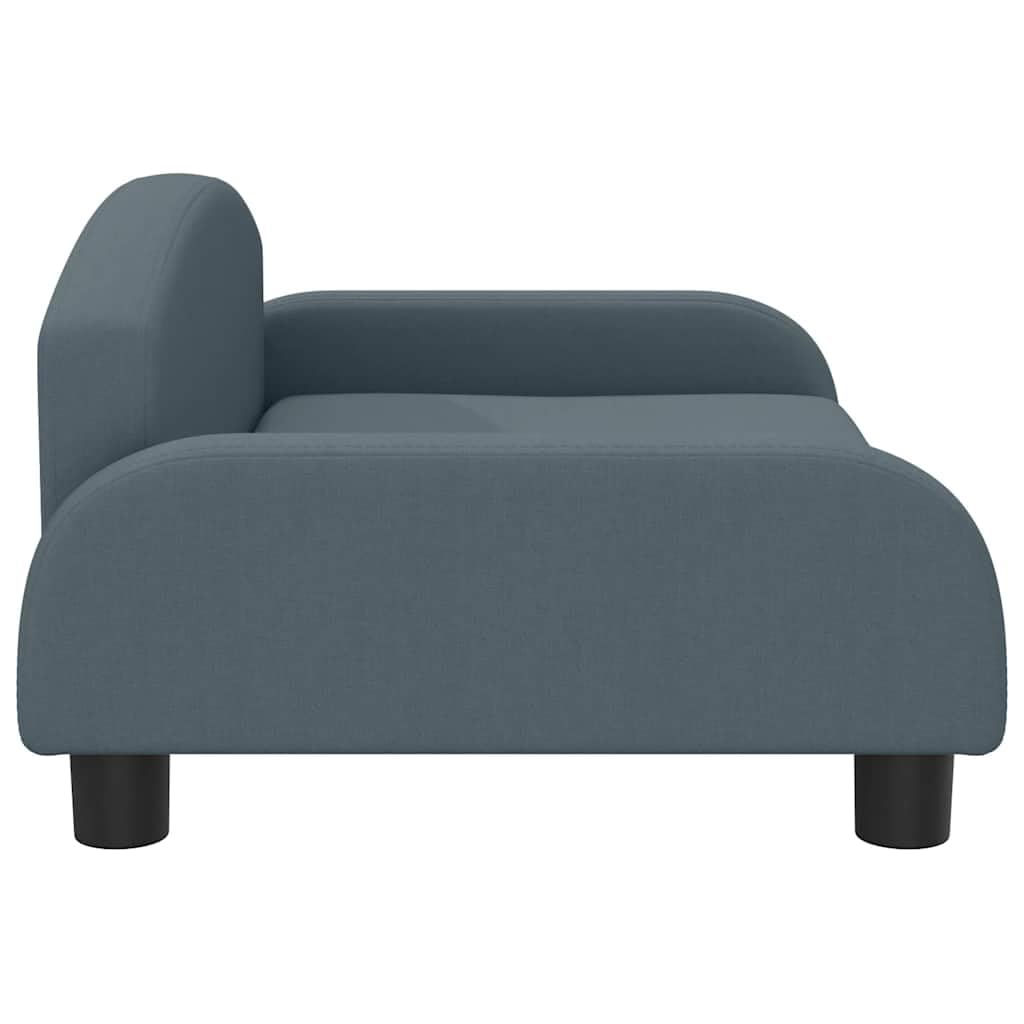 Cuccia per cani, 70 x 45 x 30 cm, divano in legno e tessuto