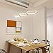 Anten 30W LED Lámpara Comedor Techo Colgante Regulable, Moderno Lámpara para Mesa...