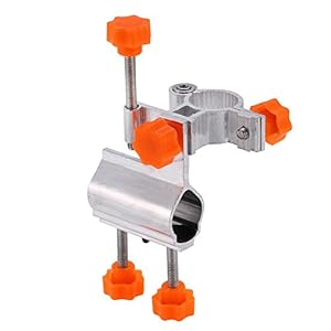 Verstellbare Angelrutenhalter Aluminiumlegierung f¨¹r Meer Fluss Pool – Angeln Halterung Tackle Zubeh?r Orange
