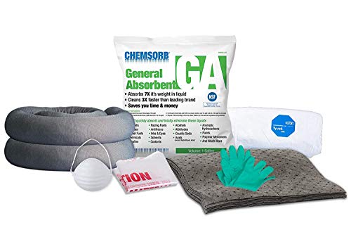 Chemsorb Sprayer Spill Response Kit, 5.5 Gallons Pick-Up Capacity