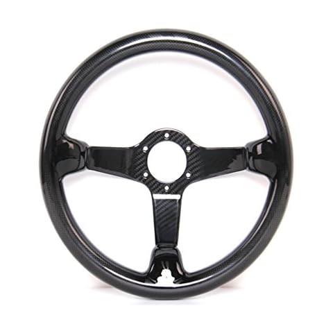 HIWOWSPORT Carbon Fiber Racing Steering Wheel Cover