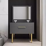 💐💐【Service de qualité】La coiffeuse complète rend votre pièce pleine d'élégance et de mode. Nous offrons également des coussins de siège tricotés en mousse à mémoire de forme, doux et doux pour la peau, confortables et respirants. Si vous avez des questions, veuillez nous contacter à temps et nous vous fournirons certainement une solution satisfaisante.