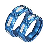 🌹Bestes Paargeschenk: Ideale Paarringe für Ihren Liebhaber, Freund, Freund, Partner, am Valentinstag, Verlobung, Hochzeit, Jahrestag, Geburtstag.