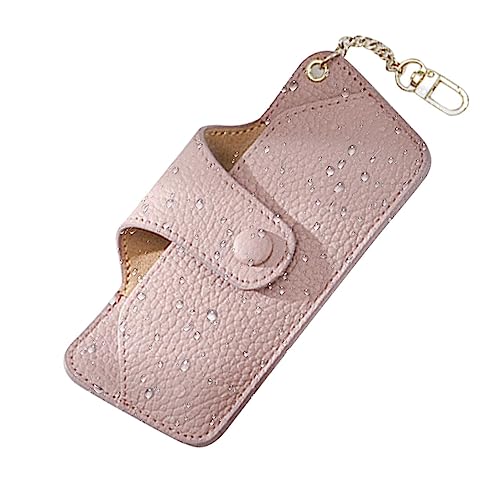 Bolsa para Óculos | Bolsa portátil para sol | Capa para couro camada superior, fina, portátil, estoj