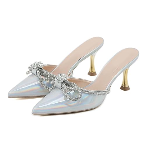 Talon aiguille 8 cm YZCIS sandales pointues élégantes de 3 pouces