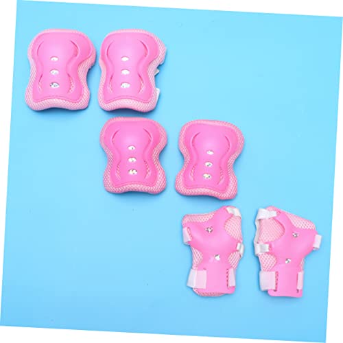 image for Kisangel 6pcs/1 Set Kids Motorcycle Gear Boy Suit Kids Suit Cycling Wr