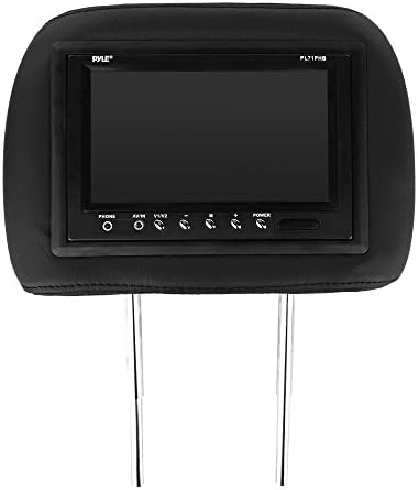7-Inch TFT-LCD Adjustable Headrest Pair Monitors