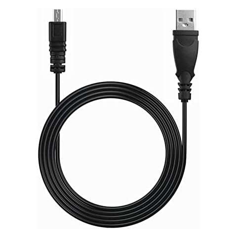 SLLEA 3.3ft USB Mini-8pin Cable Cord for Nikon COOLPIX P90 S10 S1000PJ S1100PJ S200 S200DI S210 Power Cover