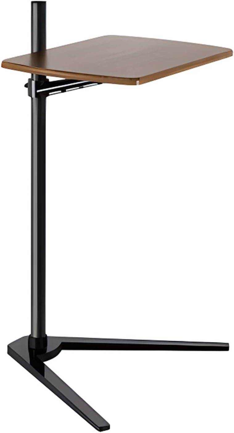 Portable Standing Laptop Desk, Adjustable Height TV Tray Table for Bed & Sofa, Home