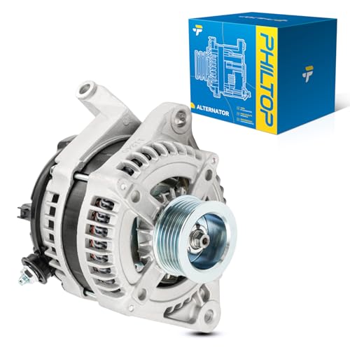 Image of PHILTOP 11240N New Alternator Fit for 2007-2010 Jeep Liberty | 160Amp Alternator for 2007-2010 Jeep Liberty, 2007 Grand Cherokee 3.7L, 2007-2010 Dodge Nitro 3.7L, 2011-2013 Ram 1500 4.7L