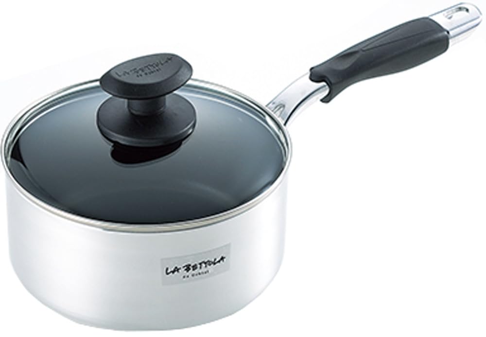 S453 落合務　IH対応アルミ　片手鍋18㎝　アルミジャンボバーグパン30㎝ Amazon｜タマハシ(Tamahashi) 人気レストラン 落合務シェフ監修 LA