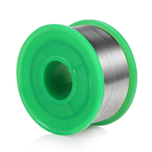 0,8 mm Fil à Souder Sans Plomb Sn 99.3-Cu 0.7 Soudure Etain avec Colophane Core pour Soudure Électrique (50g) Cover