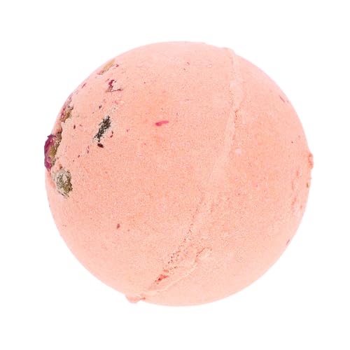 Baluue Bath Salt Rose Scented Balls for Relaxation Ingredients Non-staining for Home or On-The-go